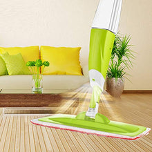SSAYY Mop Mop Spray A 360 Gradi con 3 Cuscinetti in Microfibra Riutilizzabili Spin Mop Combinazione per Pavimento in Legno Mop Automatico per Piastrelle in Ceramica Bagnato O Asciutto