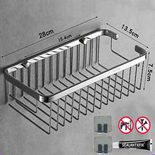 DZHTWSRYGR Bathroom Corner Shelf Stainless Steel Mirror Storage Basket Bathroom Storage Rack