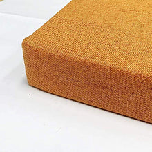ZINN - Tappetino per panca in legno e metallo, per interni ed esterni, con rivestimento rimovibile, spessore 5 cm