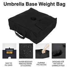 Borsa per Pesi Base, Borsa per ombrellone, Impermeabile per Giardino all'aperto sulla Spiaggia