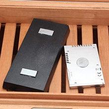 Legno di Cedro Cigar Box, Cigar Humidor, Legno di Cedro Cigar Box, Cigar Box con Igrometro E Umidificatore