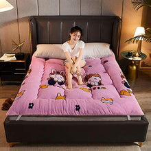 QVIVI Materasso Futon da Pavimento, Materassino Tatami Addensato Materassi Letto Futon Pieghevole Roll Up Dormitorio per Lettino da Terra Divani E Divani 1.2 * 2M