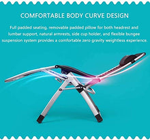 Lettino prendisole Sedie da giardino Lettini prendisole Reclinabili Zero Gravity Patio Sedia a sdraio con cuscini Sedia da giardino reclinabile Pieghevole per esterni Spiaggia Campeggio Supporti porta