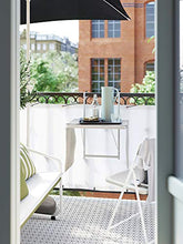 TORPARÖ Tavolo da balcone, bianco 50 cm