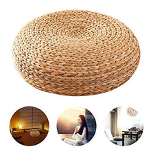 SNAWEN Cuscino da Meditazione in Tessuto Intrecciato Cuscino per Ispessimento del Sedile Cuscino per futon Tatami Yoga Giapponese Cuscino per Tappetino da tè per casa da tè-Un_40x40cm
