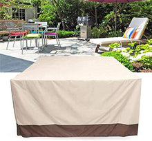 N / A 18 Altezza mobili da Giardino Cortile-Giardino Tavolo da Giardino Impermeabile della Copertura Protettiva di Caso Set per Le coperture mobili da Giardino Pioggia, 115x115x70cm