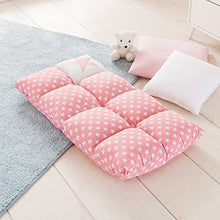 howa 2 in 1 poltrona + divano per bambini – schienale regolabile in 6 posizioni - rosa 8601