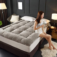 Materassi Tatami Materassi Addensare Warm Universale Pad Quilt (Colore : Grigio, Dimensione : 120x200cm)