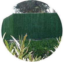 Jet7Garden siepe artificiale 126 filamenti Verde thuyas in rotolo Supra (Set di 8) 2 x 3 m