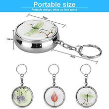 YoukCDT - Contenitore per pillole, in metallo, 3 scomparti, portatile, rotondo, per pillole, da viaggio, compatto, per tablet medicinali, per borsa da tasca, regalo, 3 pezzi