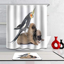 LIYAN Combinazione Bagno. Immagini Chiare E Colori Vivaci Rendono Il Tuo Bagno Pieno di Vita. Accessori da Bagno. Cucciolo. Pappagallo.