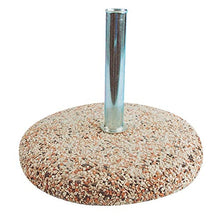 HOMEGARDEN Base per ombrellone in Cemento Foro da 50mm 35kg