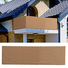 ERGOMY Balcone Privacy Screen Balcone Scudo PP, Giardino Privacy & Schermi Protettivi, Usato Per Balcone E Giardino Parasole