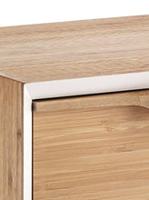 Wink design,Liepaja, Comodino / Tavolino, Legno, Marrone, 58 x 42 x 30 cm