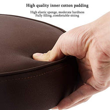Sgabello Regolabile con rotelle per Lavoro Cucina Salone, ergonomico Sgabello Girevole,Viola