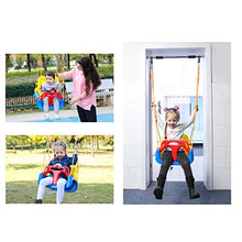Malyituk - Altalena di sicurezza per bambini, in plastica, rimovibile, per esterni, per bambini, per interni, giochi da giardino e altalene di qualità