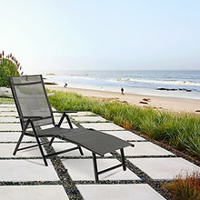 MaxxGarden - Lettino prendisole pieghevole da campeggio, 150 x 64 x 85 cm