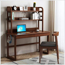 JINPENGRAN Scrivania con Bookshelf combinata Semplice Studentesco Studentesco scrivania scrivania,1200mm