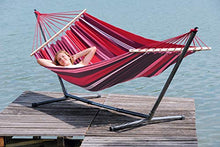 Amazonas Hammock AZ-4220000 Summer Set Amaca Samba Fuego, Rosso, 330x105x110 cm