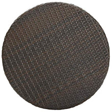 FAMIROSA Tavolo da Giardino Marrone 60,5x106 cm in Polyrattan