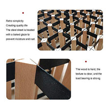 LUUDE Grande cremagliera faggio Vino, Cantina Decorato Rack, Perfetta per Gli Amanti del Vino e Collezionisti,5×20