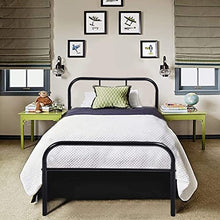 Coavas, telaio per letto matrimoniale, metallo, Single Bed Frmae, 90 x 190 cm