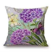 Xyfw 7 Pezzi Retro Cuscino per Fiori Cuscino per Ufficio Cuscino per La Casa Cuscino per Divano Federa per La Casa Cuscino per La Casa Decorazione Morbida per La Casa (Non con Anima)