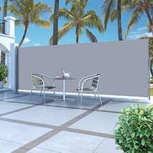 mewmewcat Tenda da Sole Laterale Retrattile 160 x 500 cm Crema
