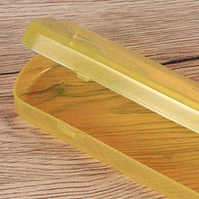 zaizai Portaspazzolino da Viaggio Portatile per Dentifricio (Arancione)
