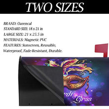 Mardi Gras - Coperture magnetiche per cassette postali, grandi dimensioni, dimensioni 64,8 x 53,3 cm