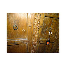 int. d'ailleurs - Ampio Armadio con antiche Ante Color Teak - VM374