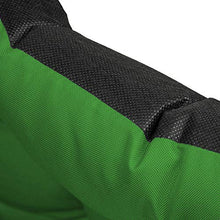 SuperKissen24. Cuscino Lungo per Panchina da Giardino 100x50 cm con Schienale 100x60 cm Resistente e Comodo per Panca da Esterno ed Interno - Verde