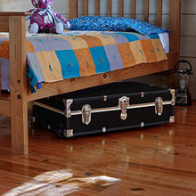 Sotto il letto baule con ruote