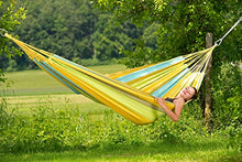 Amazonas Hammock AZ-1015220 Colombiana Amaca, Limone, Giallo, 350x160x5 cm
