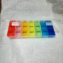 NUOBESTY Portapillole 7 giorni 21 Slot Organizer per medicinali per preparazioni vitamine