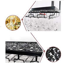 DJSMjbj Wine Rack Wine Glass Wine Rack Rack attaccatura a Living Room Bar Decoration Facile da installare Ripiani Decke (Size : 70 * 22cm)