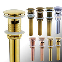 Spina per lavabo in Ottone con Scarico in Ottone Robusto e di Alta qualità SWD 002 2
