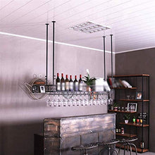Leifeng Tower Classico Wine Rack Wine Europeo Supporto della cremagliera di Vetro di Vino Creativo Ferro Battuto Wine Rack Wine Rack (Color : Black)