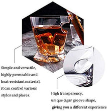 Bicchiere Da Whisky Da 320 Ml Con Portasigari Per Vino Bourbon Brandy Per Gli Amanti Delle Sigarette Da Sigaro Bicchiere Da Sigaro Ultra Trasparente Alla Vecchia Moda