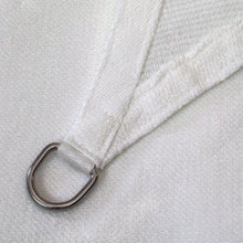 jarolift Tenda a Vela Quadrata Traspirante, 360 x 360 cm, Bianco Crema