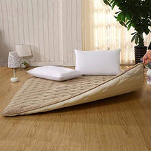 Kunyun Cotone Giapponese Tradizionale Materasso futon Pieghevole Spessore 6 cm Tatami Sleeping Mat Memory Foam Antiscivolo Singole e Doppie Lavabile la Protezione del Pavimento
