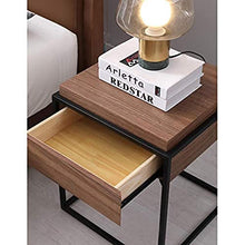 Comodino JT- a base di legno pannello comodino forma semplice e durevole e pratico. durevole (colore A)