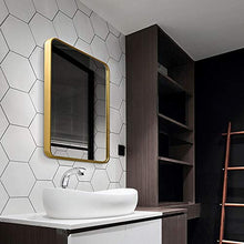 Bathroom mirror Specchio da Bagno Nordico Iron Art HD Specchio da Parete Specchio da Trucco Specchio da Bagno per Camera da Letto
