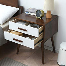 Yyqx Comodino In Legno Solido Intelligente Comodino Semplice Moderno Nordic Light Lusso Piccolo Armadio Con Noce Chiaro Colore Comodino Comodino