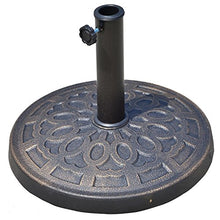 Outsunny Base Ombrellone da Giardino Esterno Resina Φ44 × 33cm