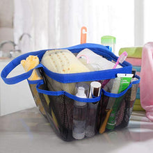 TOPBATHY Borsa da Doccia per Articoli da Toeletta in Mesh da 2 Pezzi con Custodia in Rete (Rosa Blu)