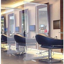 Sneezé guardia per contatore / 31x71in Schermi trasparenti Schermate Sneestanding Sneeze Guard Partition Schermate Roll Up Sneeze Guard Ideale per palestre Strons Barbers Bar / con sacchetto di stocca