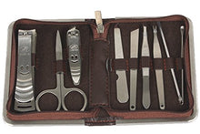 SaySure - 9 in 1 Stainless Steel Nail Clippers Manicure Set