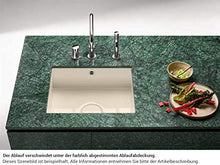 Dornbracht 38550002 - Lavabo da cucina in acciaio smaltato, colore: Sabbia lucido