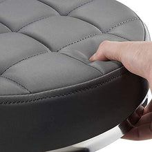 SXRDZ Massaggi Sgabello Sedia su Ruote for Bellezza della Cucina del Salone Studio, Regolabile Alto Rolling Sgabello Girevole (Color : Blue)